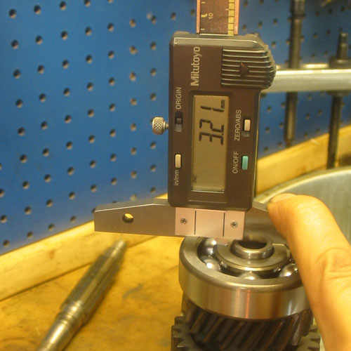 final bearing position