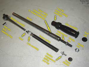 Exploded view -Sears Crafstman