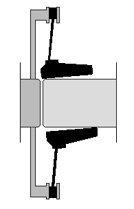 Bent disc