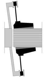 bent housing