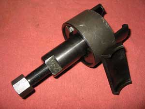 Crank sprocket puller