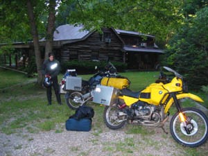 At the cabin in Athens