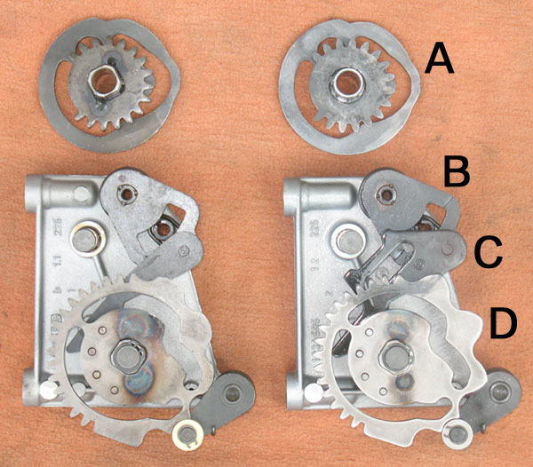 shift kit parts