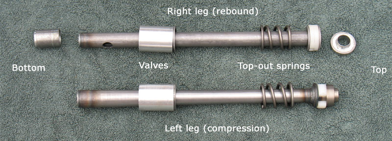 Damper rods